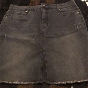 Denim skirt